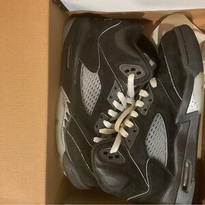 Jordan Black and Gray Chunky Sneakers